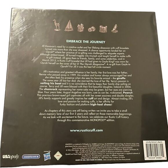 RUSTIC CUFF sealed monopoly game and bracelet bracelets lot - Picture 8 of 8